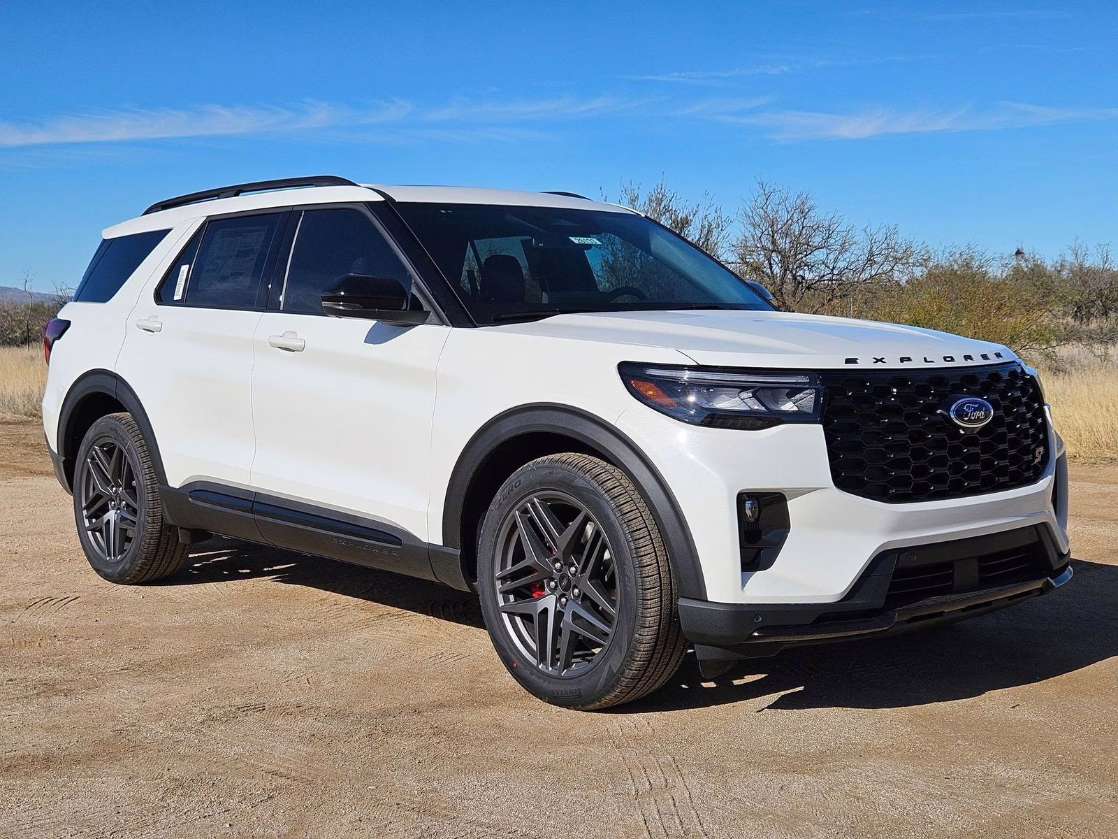 2026 White Metallic Ford Explorer ST 4X4 SUV