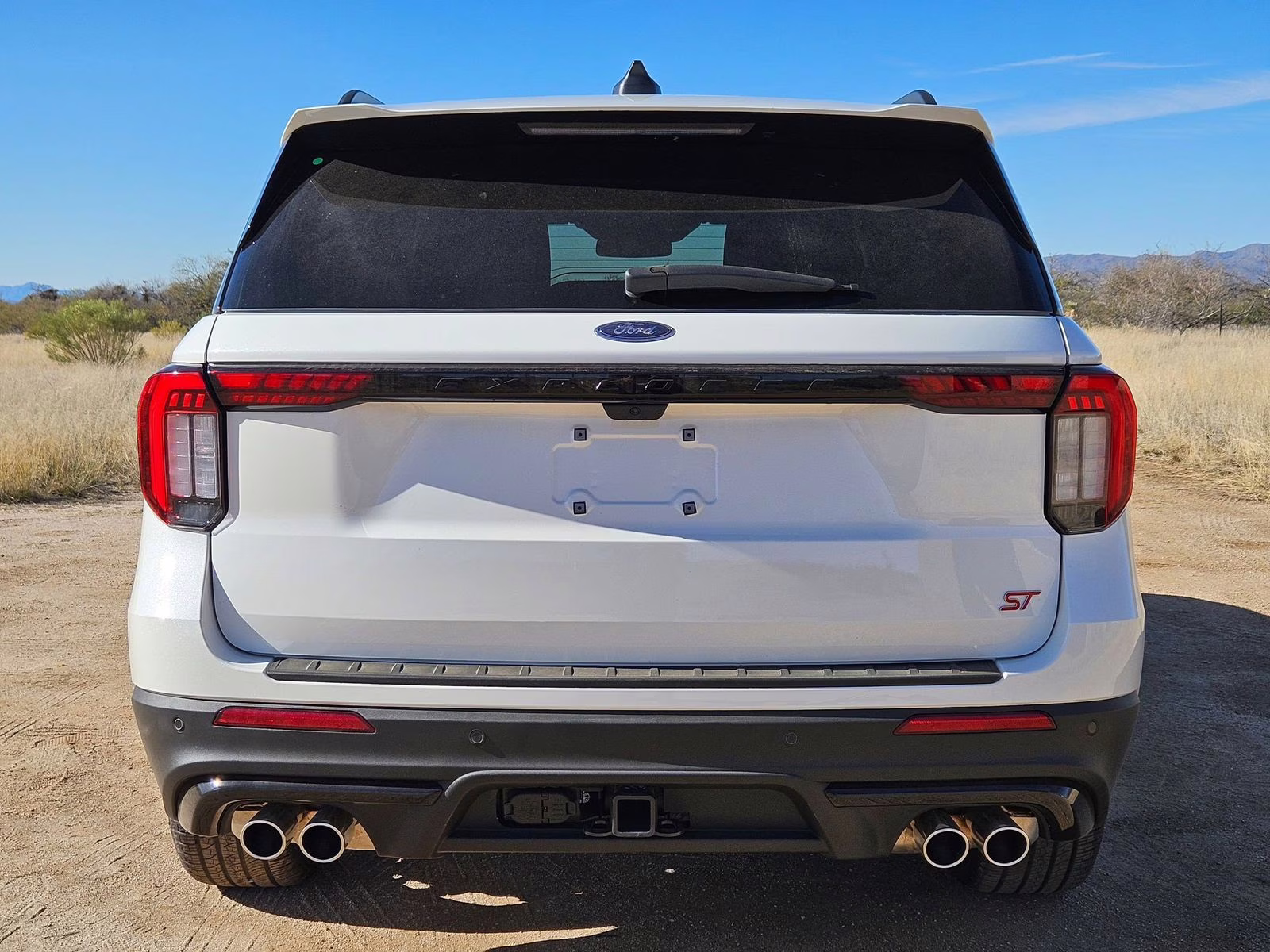 2026 White Metallic Ford Explorer ST 4X4 SUV