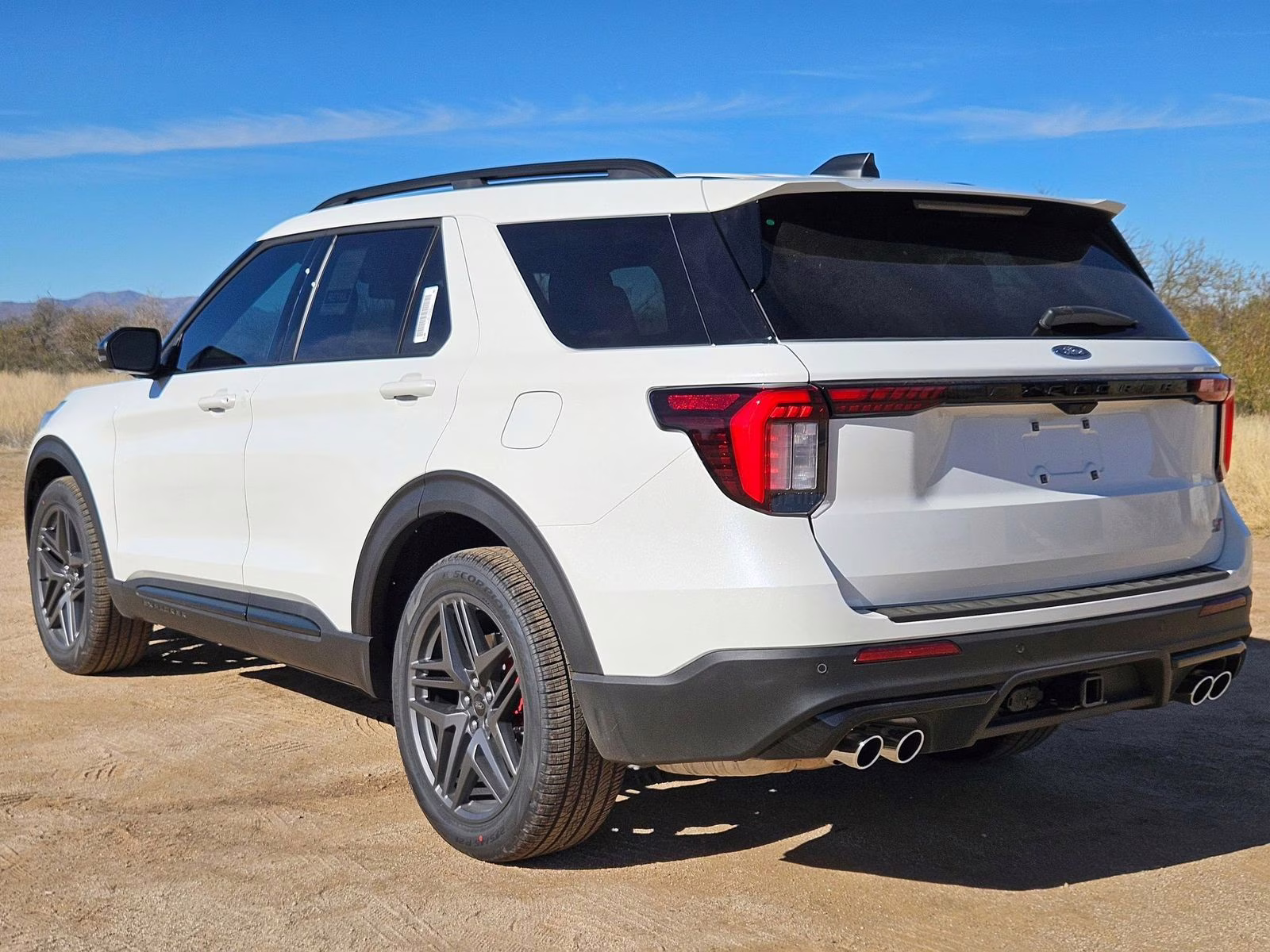 2026 White Metallic Ford Explorer ST 4X4 SUV