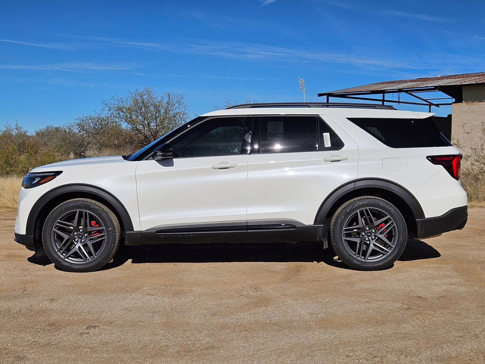 2026 White Metallic Ford Explorer ST 4X4 SUV
