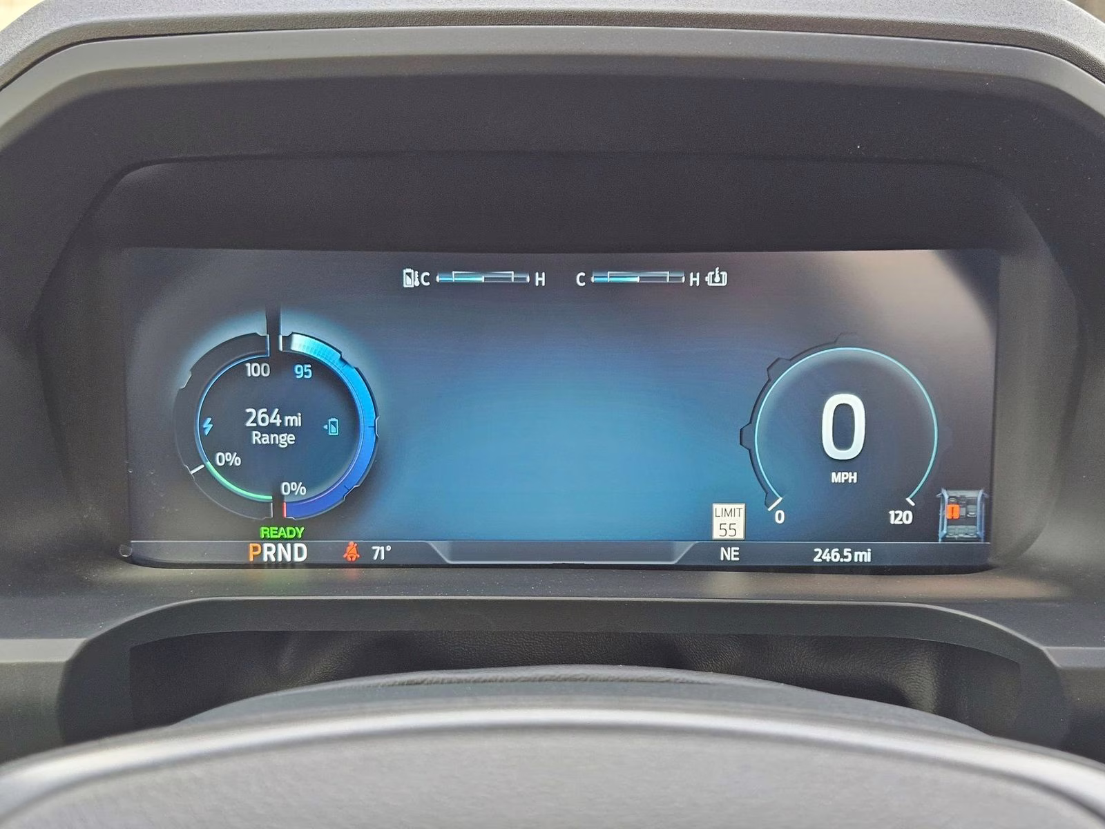 2025 Gray Metallic Ford F-150 Lightning Flash AWD Truck