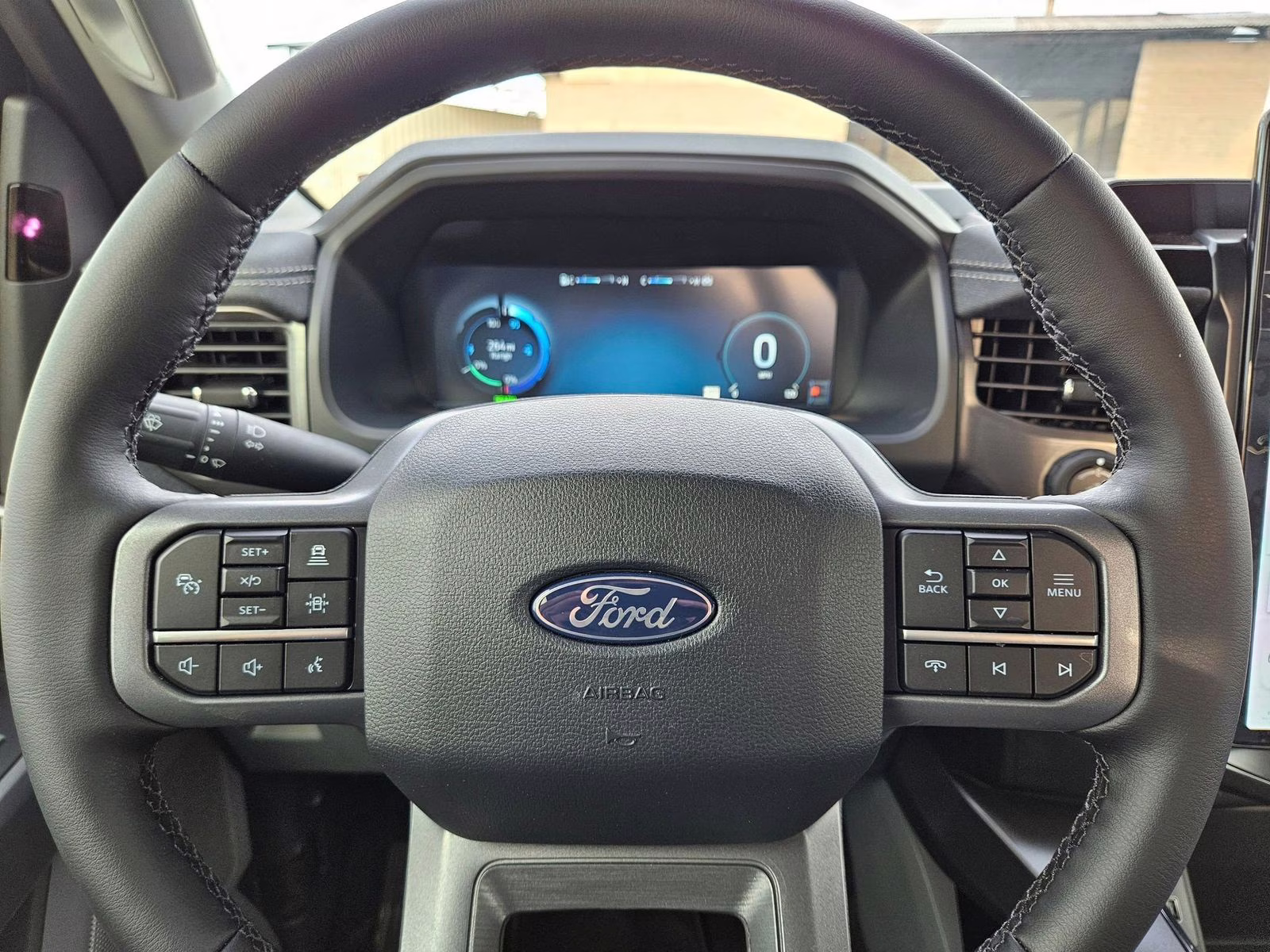 2025 Gray Metallic Ford F-150 Lightning Flash AWD Truck