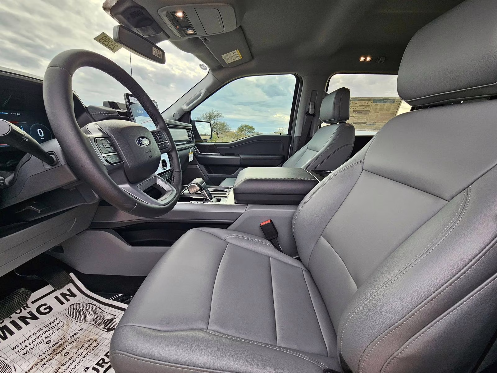 2025 Silver Metallic Ford F-150 Lightning Flash AWD Truck