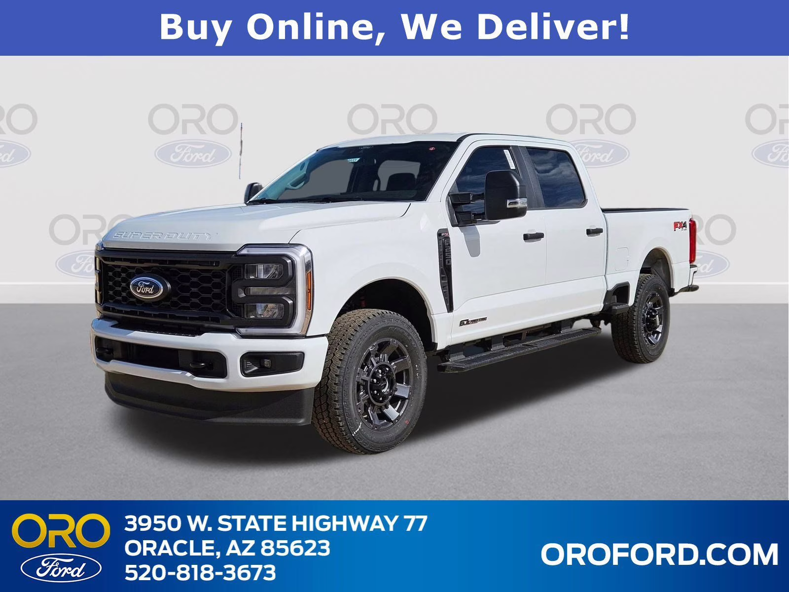 2026 Oxford White Ford Super Duty F-250 SRW XL 4X4 Truck