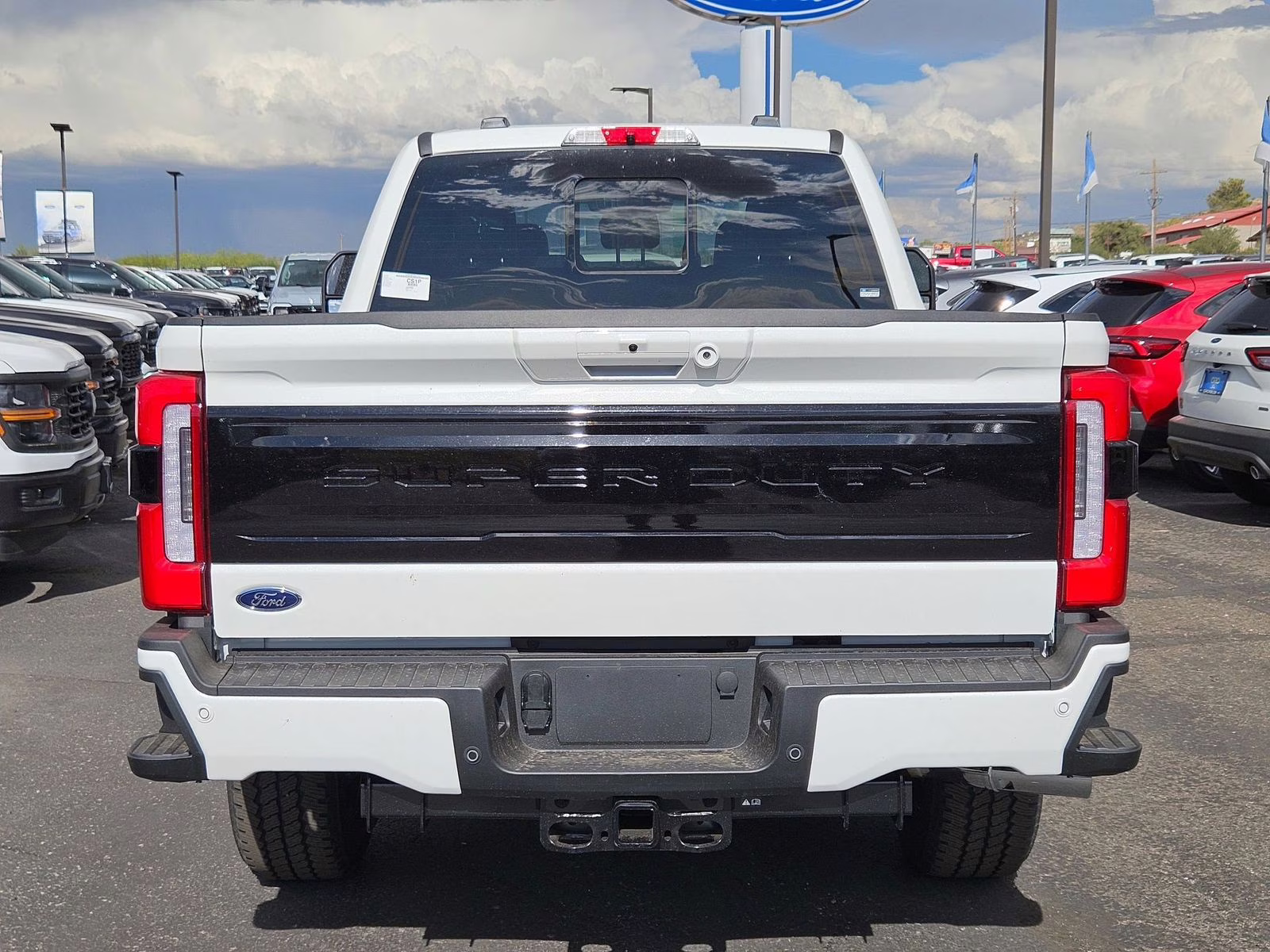 2025 White Metallic Ford Super Duty F-250 SRW Platinum 4X4 Truck