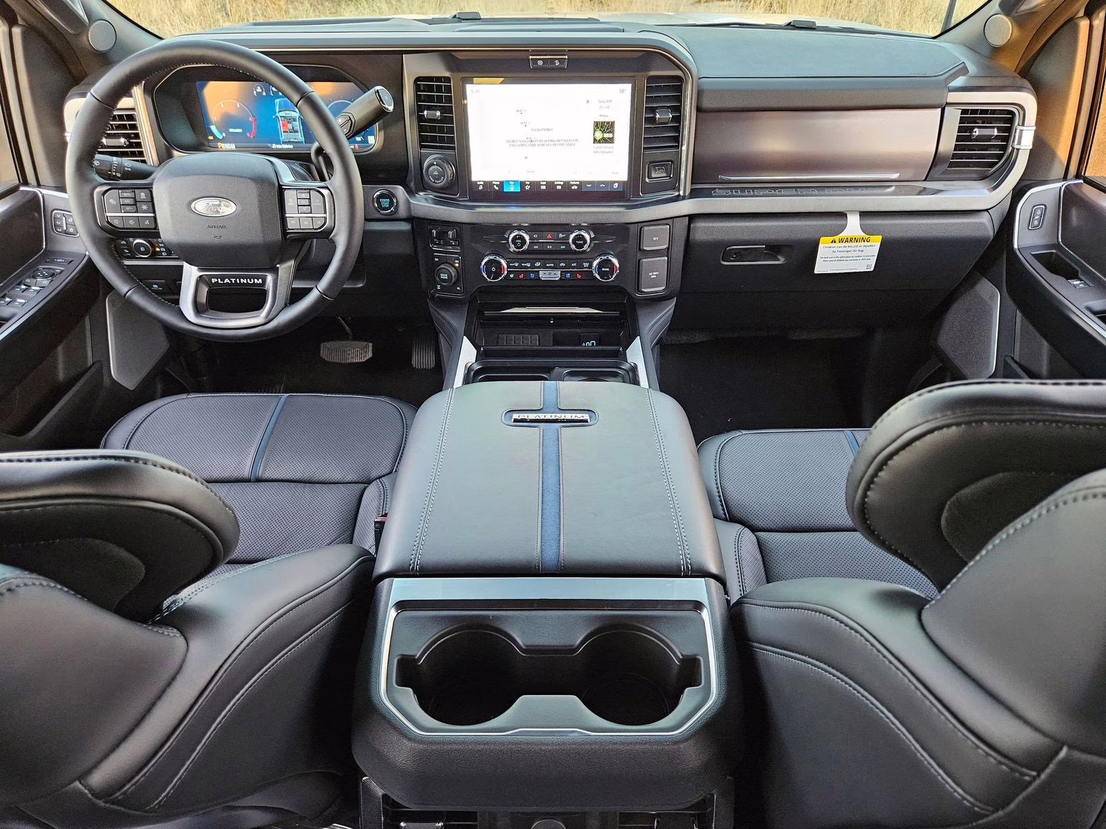 2026 White Metallic Ford Super Duty F-250 SRW Platinum 4X4 Truck