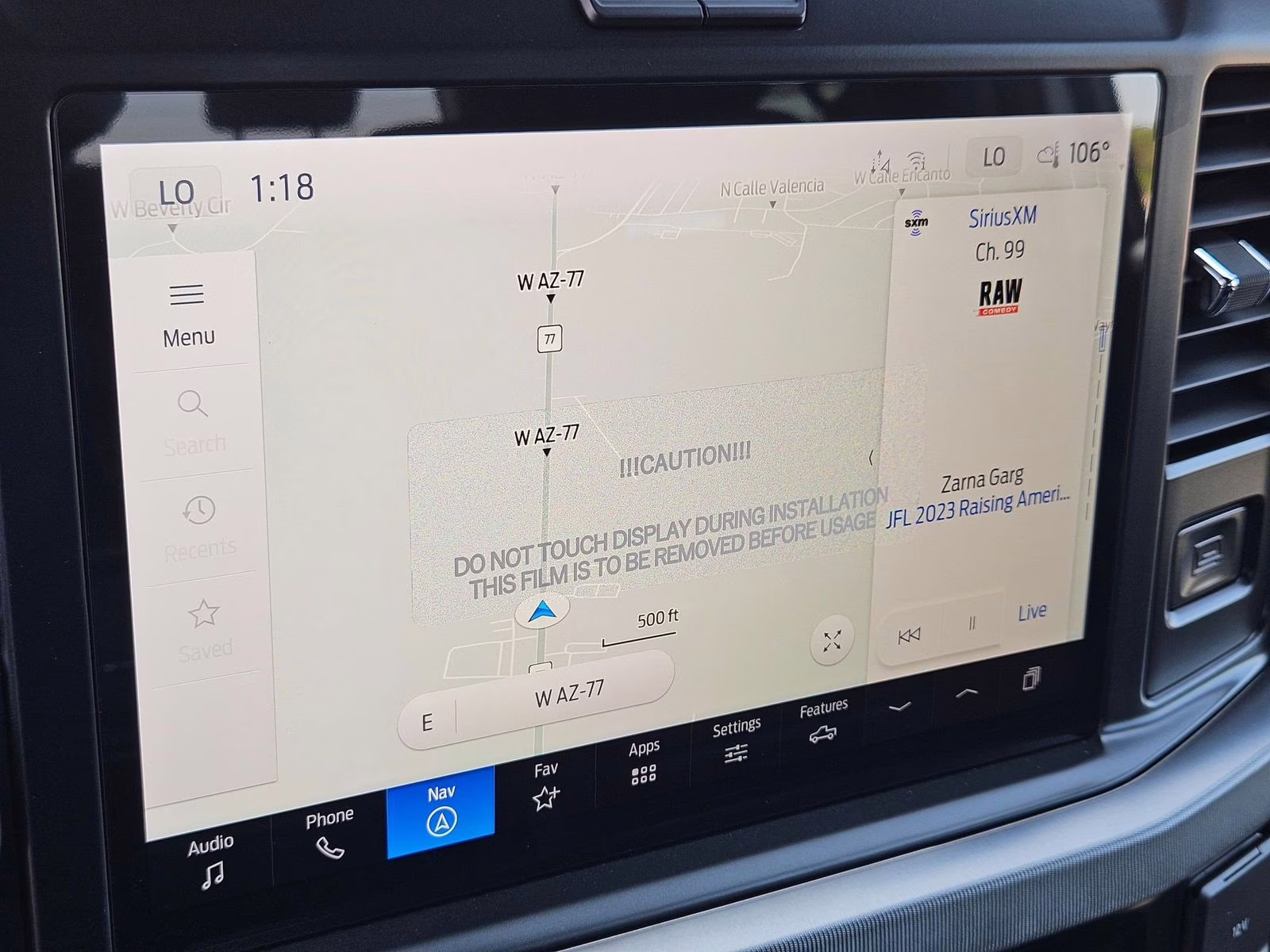 2025 White Metallic Ford Super Duty F-250 SRW Platinum 4X4 Truck