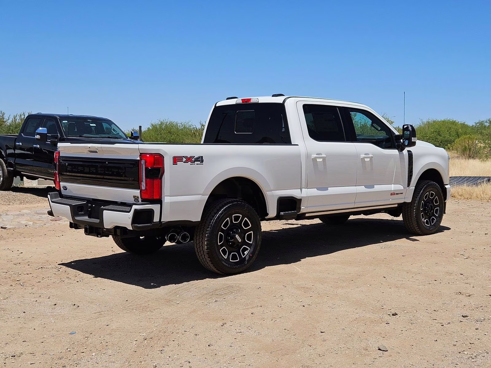 2025 White Metallic Ford Super Duty F-250 SRW Platinum 4X4 Truck