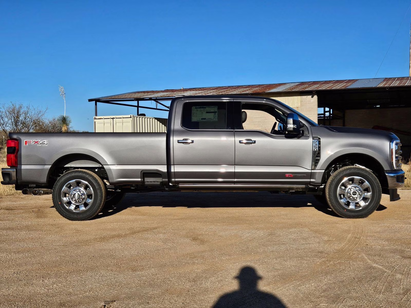 2026 Gray Metallic Ford Super Duty F-350 SRW Lariat 4X4 Truck