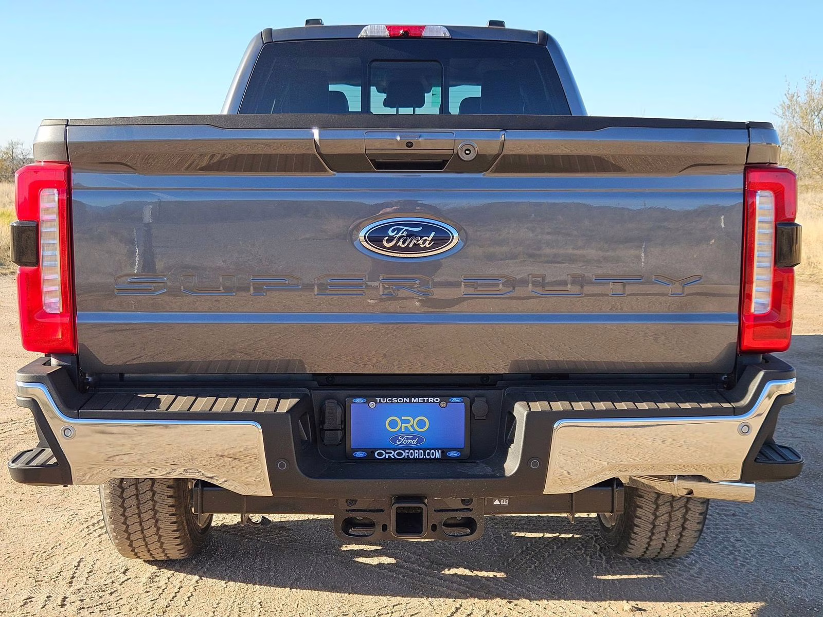 2026 Gray Metallic Ford Super Duty F-350 SRW Lariat 4X4 Truck