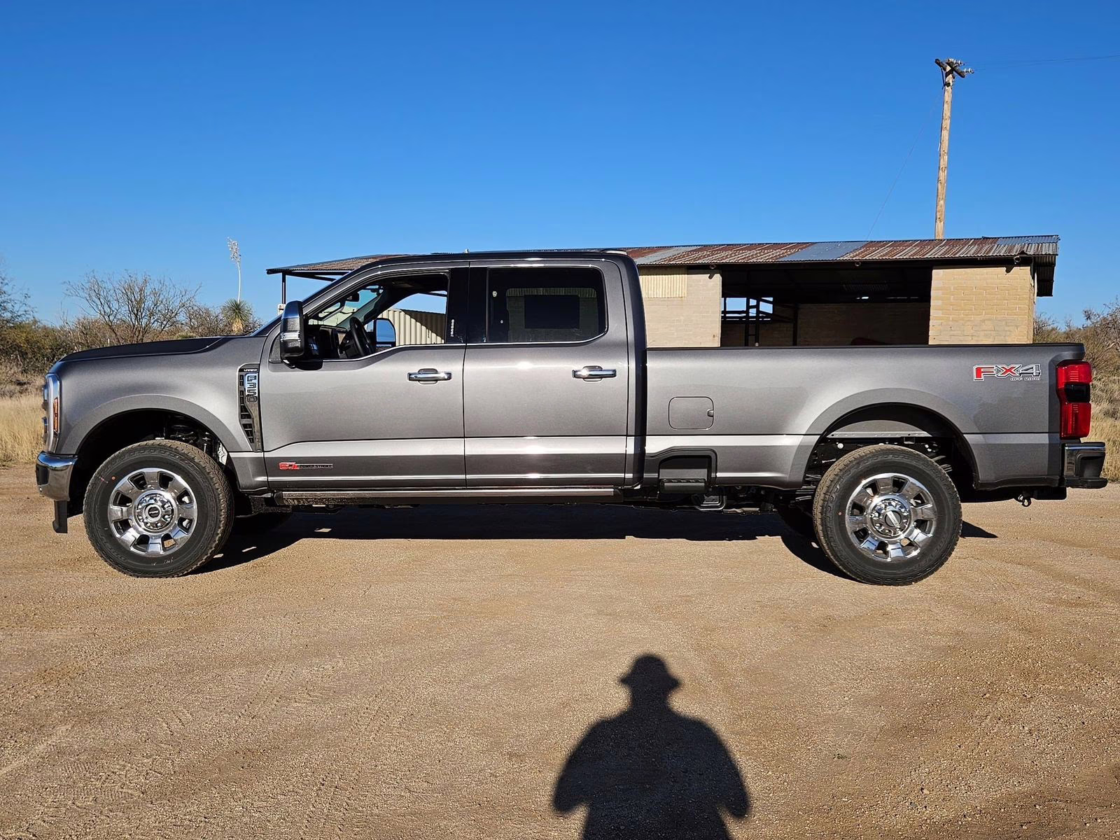 2026 Gray Metallic Ford Super Duty F-350 SRW Lariat 4X4 Truck