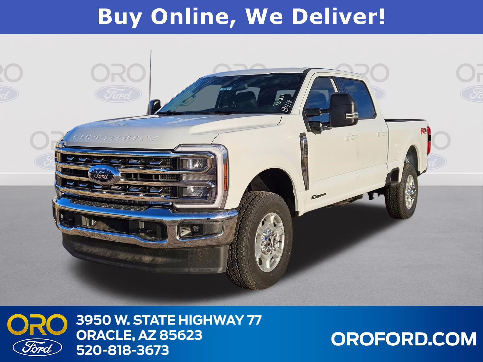 2026 Oxford White Ford Super Duty F-350 SRW XLT 4X4 Truck