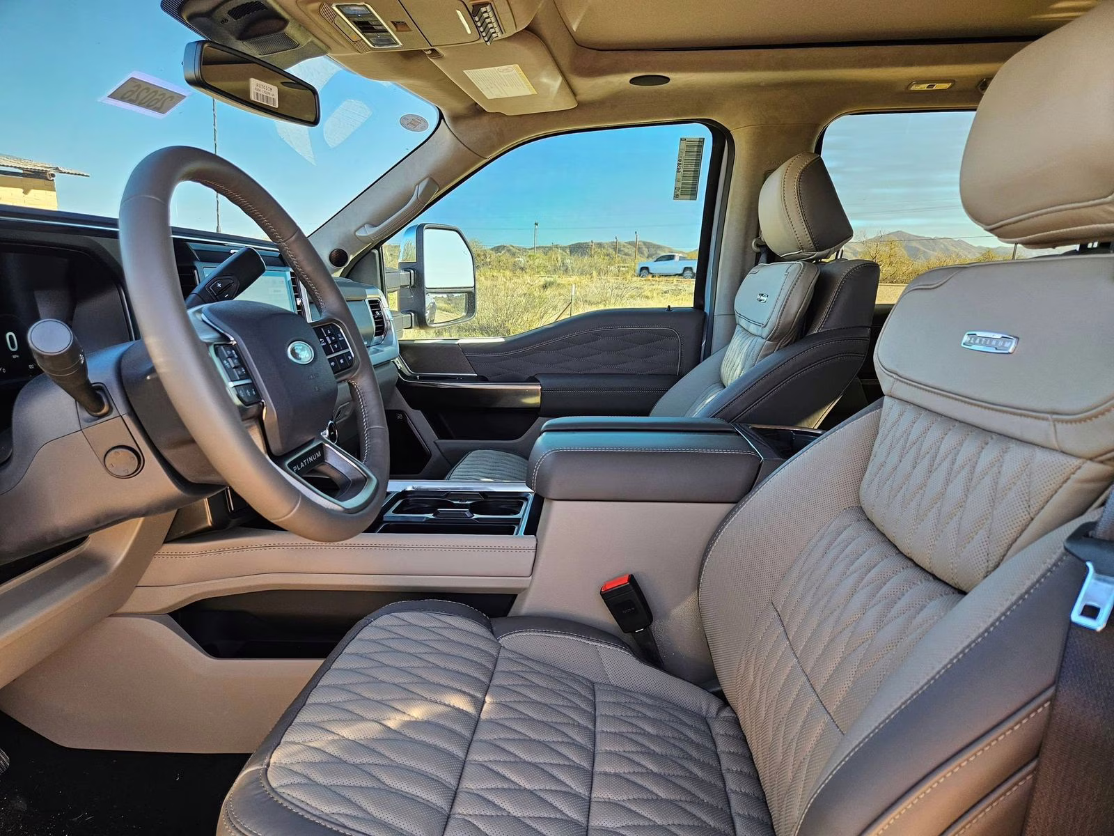 2026 Gray Metallic Ford Super Duty F-350 DRW Platinum 4X4 Truck