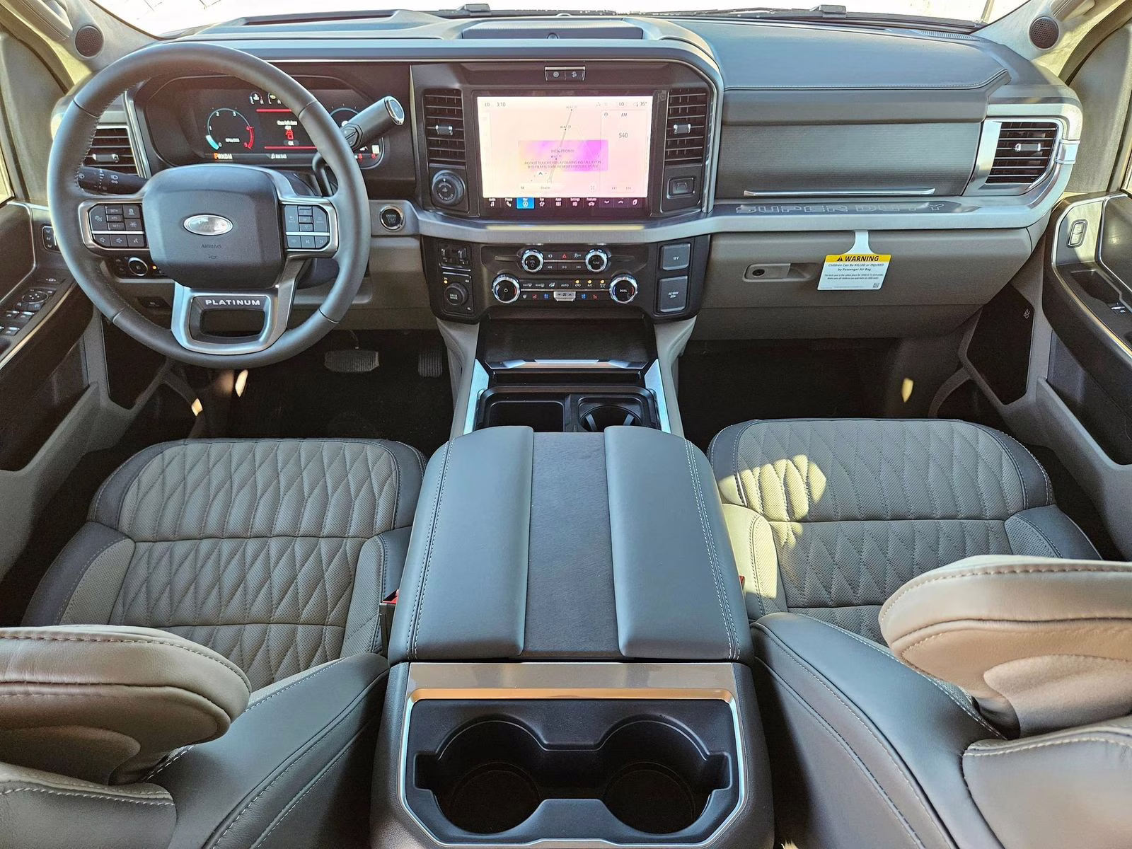 2026 Gray Metallic Ford Super Duty F-350 DRW Platinum 4X4 Truck