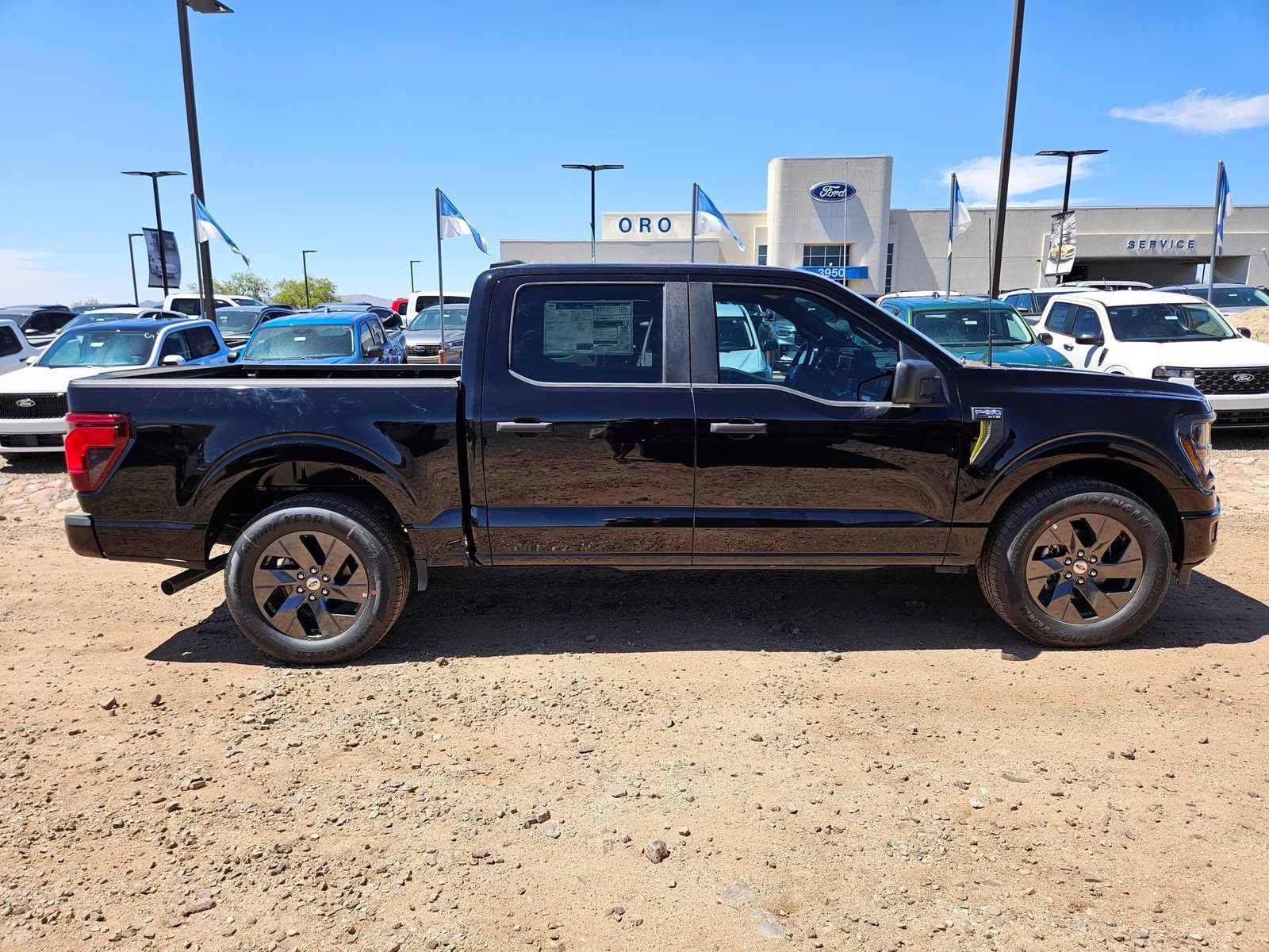 2025 Black Metallic Ford F-150 STX RWD Truck