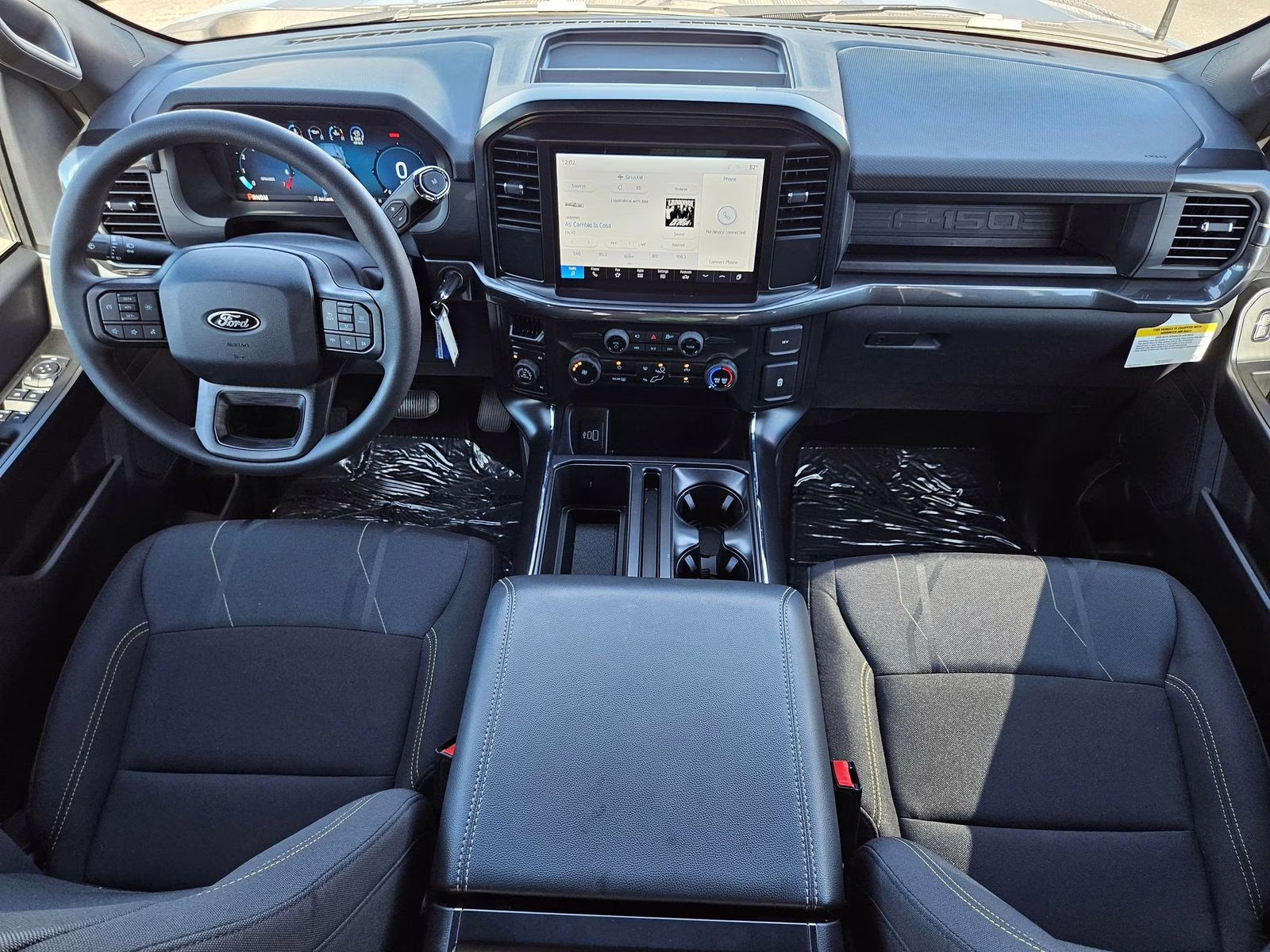 2025 Silver Metallic Ford F-150 STX 4X4 Truck