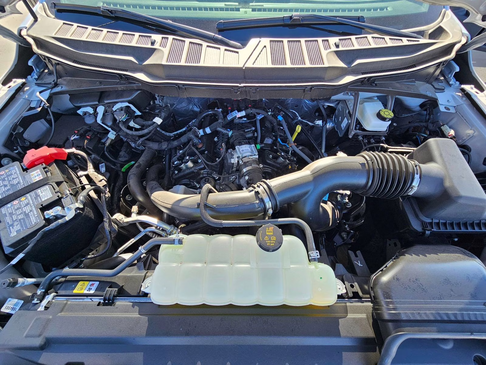 2025 Silver Metallic Ford F-150 STX 4X4 Truck