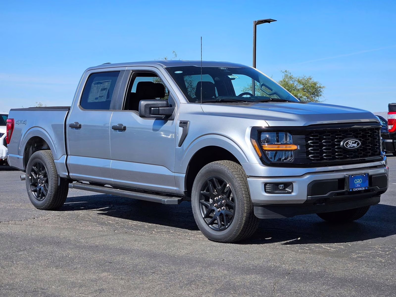 2025 Silver Metallic Ford F-150 STX 4X4 Truck