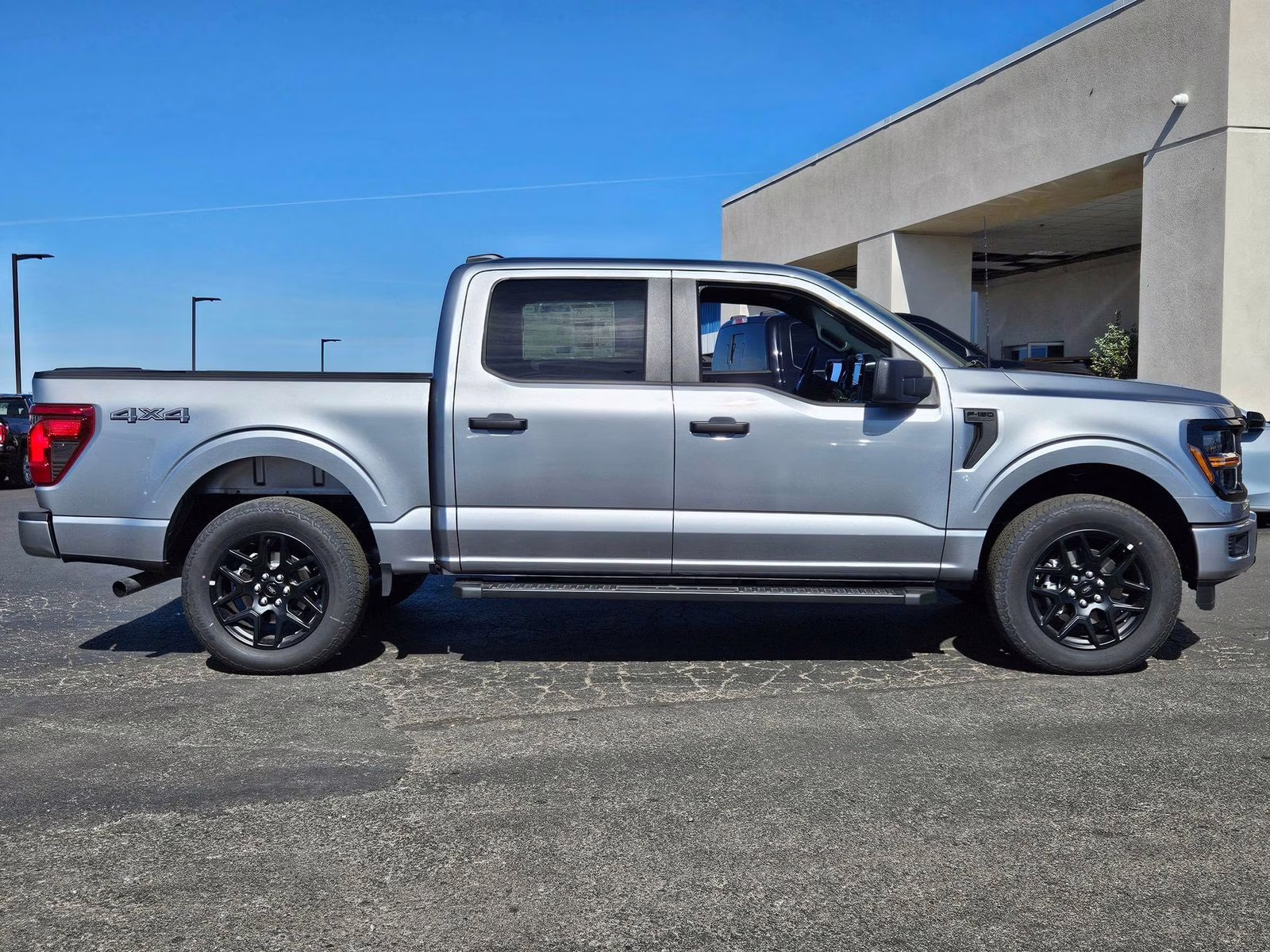 2025 Silver Metallic Ford F-150 STX 4X4 Truck