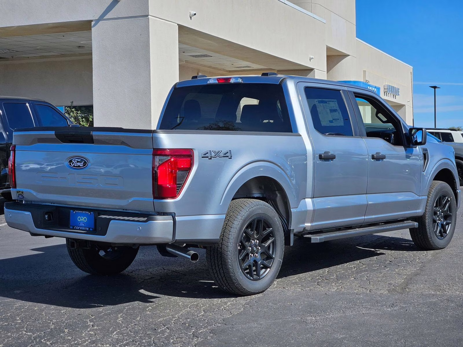 2025 Silver Metallic Ford F-150 STX 4X4 Truck