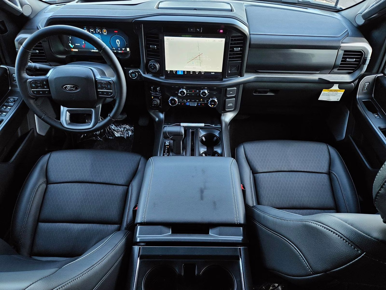 2025 Blue Metallic Ford F-150 Lariat 4X4 Truck