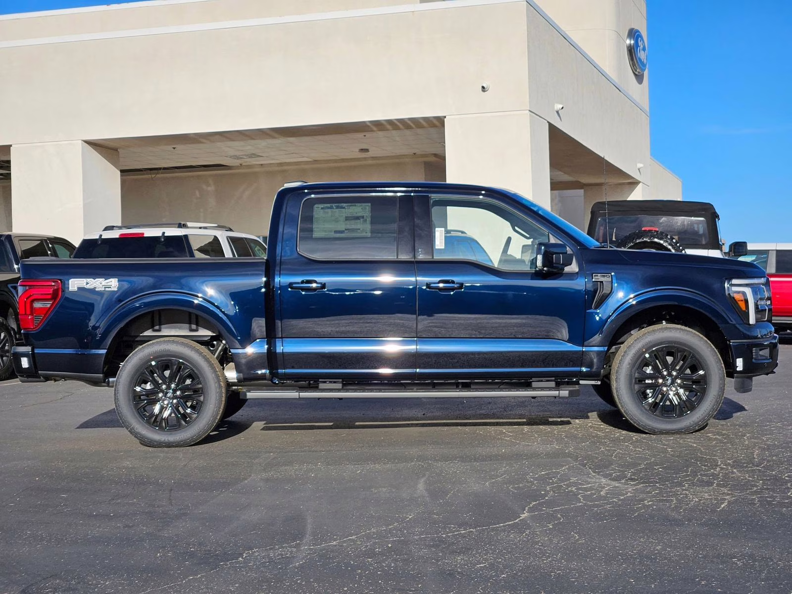 2025 Blue Metallic Ford F-150 Lariat 4X4 Truck