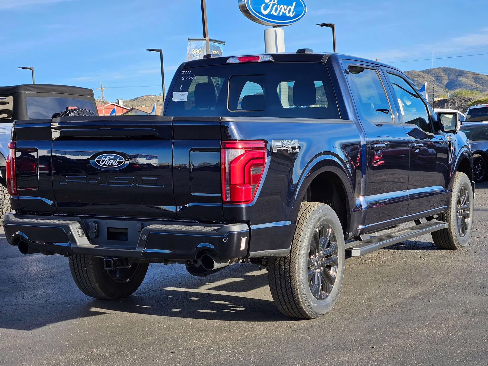 2025 Blue Metallic Ford F-150 Lariat 4X4 Truck