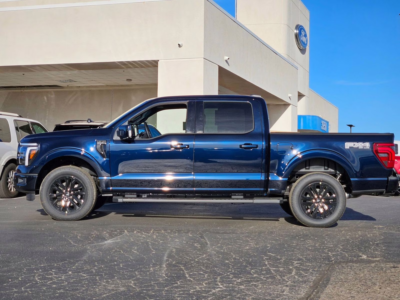 2025 Blue Metallic Ford F-150 Lariat 4X4 Truck