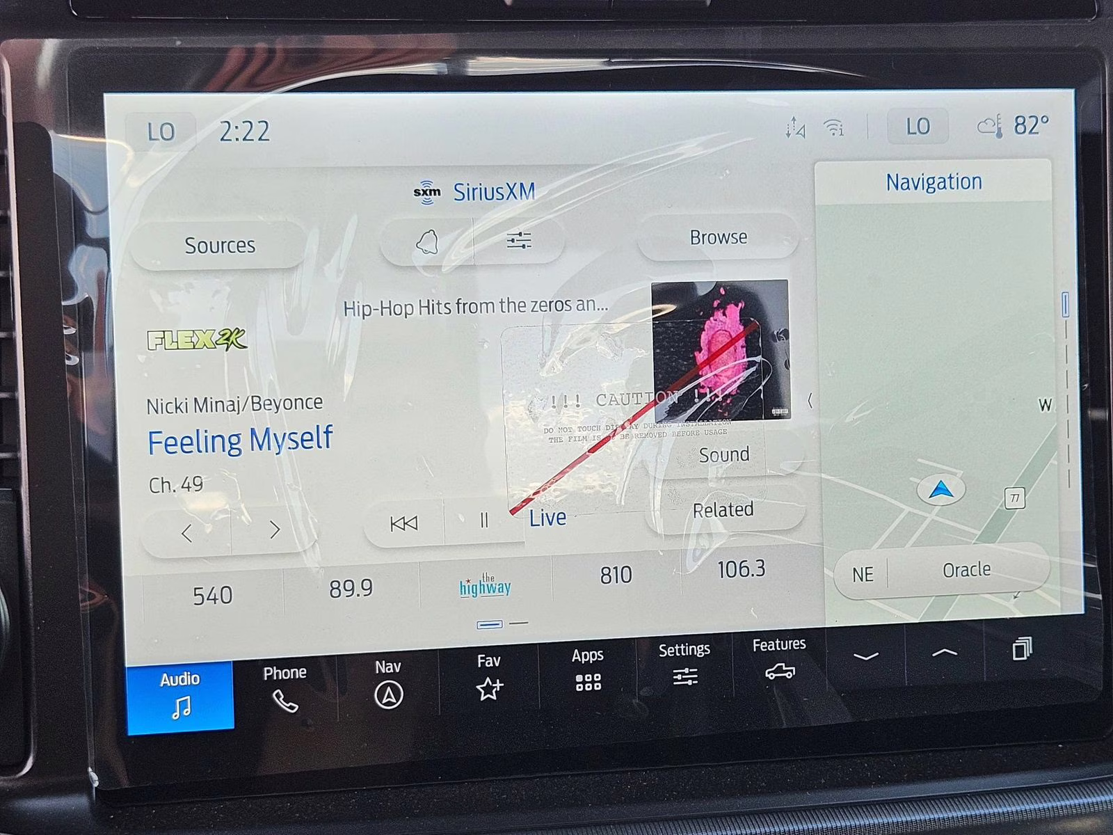 2025 Blue Metallic Ford F-150 Lariat 4X4 Truck