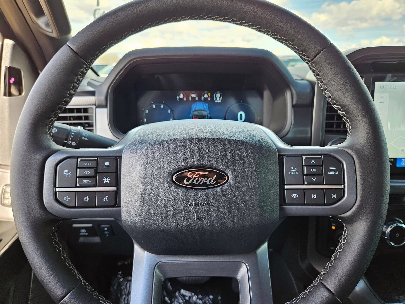 2025 Blue Metallic Ford F-150 Lariat 4X4 Truck