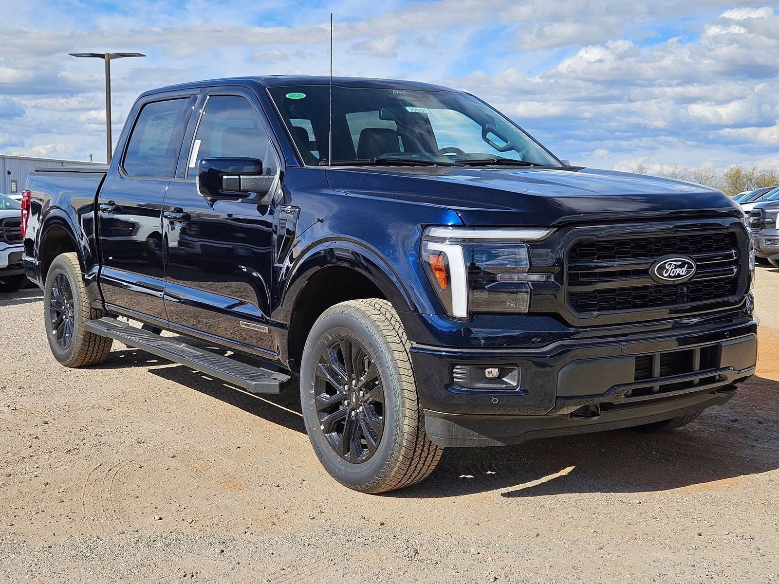 2025 Blue Metallic Ford F-150 Lariat 4X4 Truck