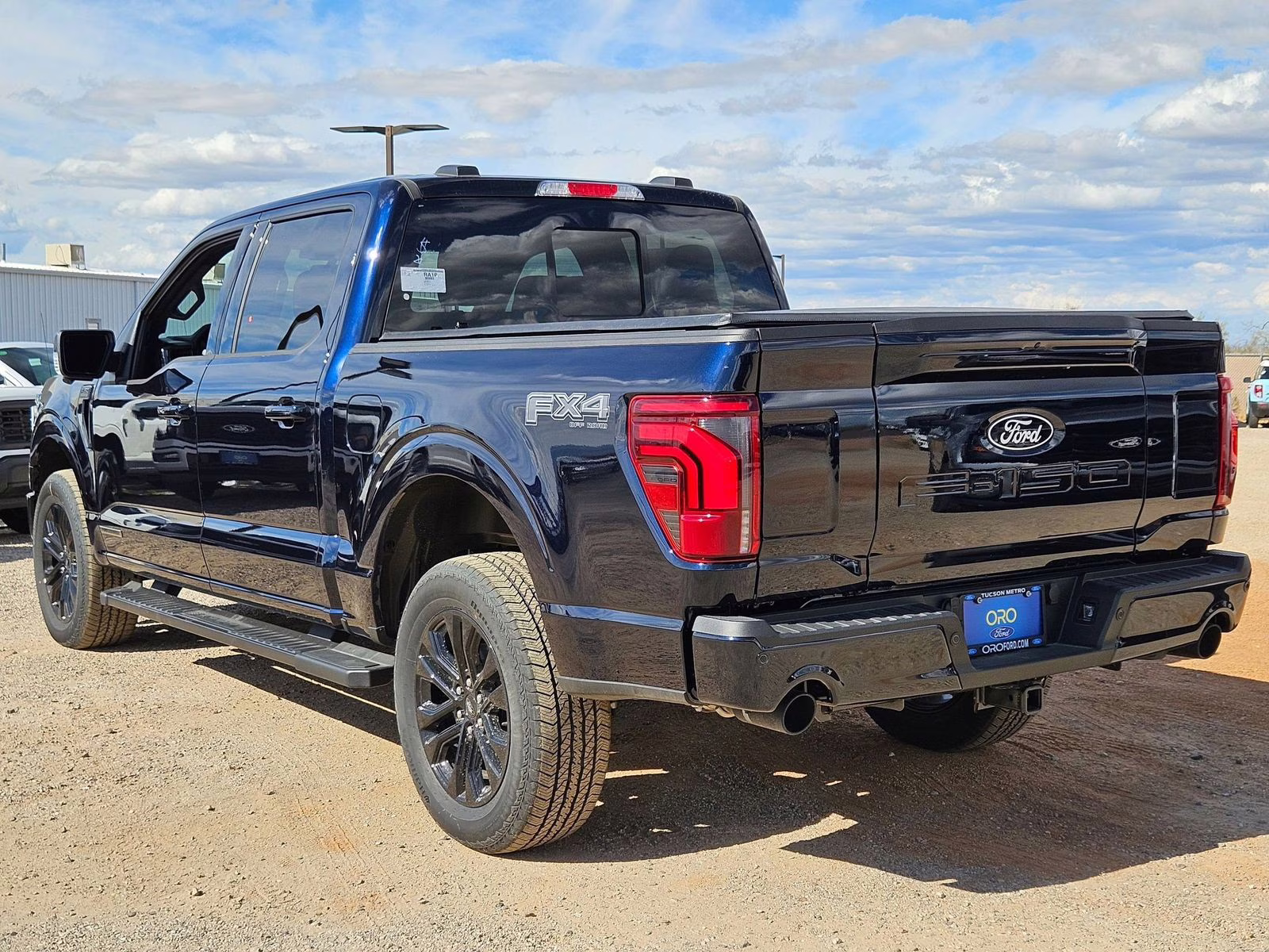 2025 Blue Metallic Ford F-150 Lariat 4X4 Truck