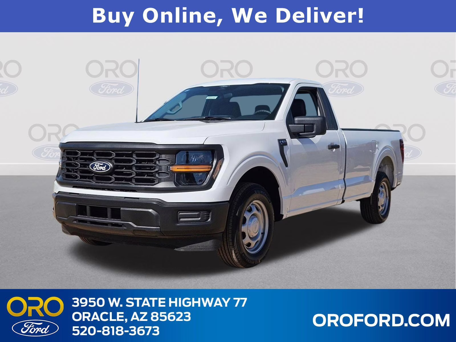 2025 Oxford White Ford F-150 XL RWD Truck