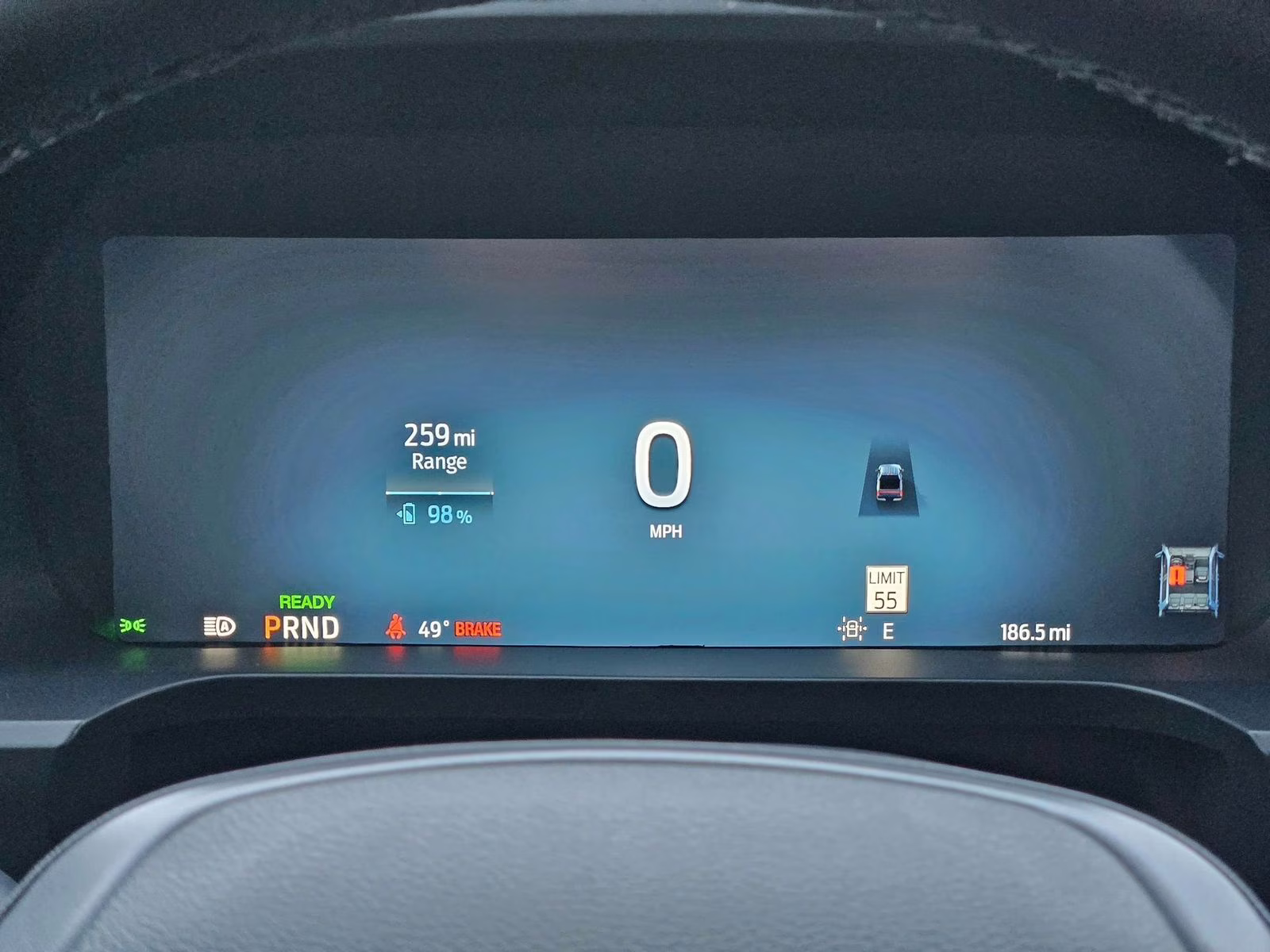 2025 White Metallic Ford F-150 Lightning Flash AWD Truck