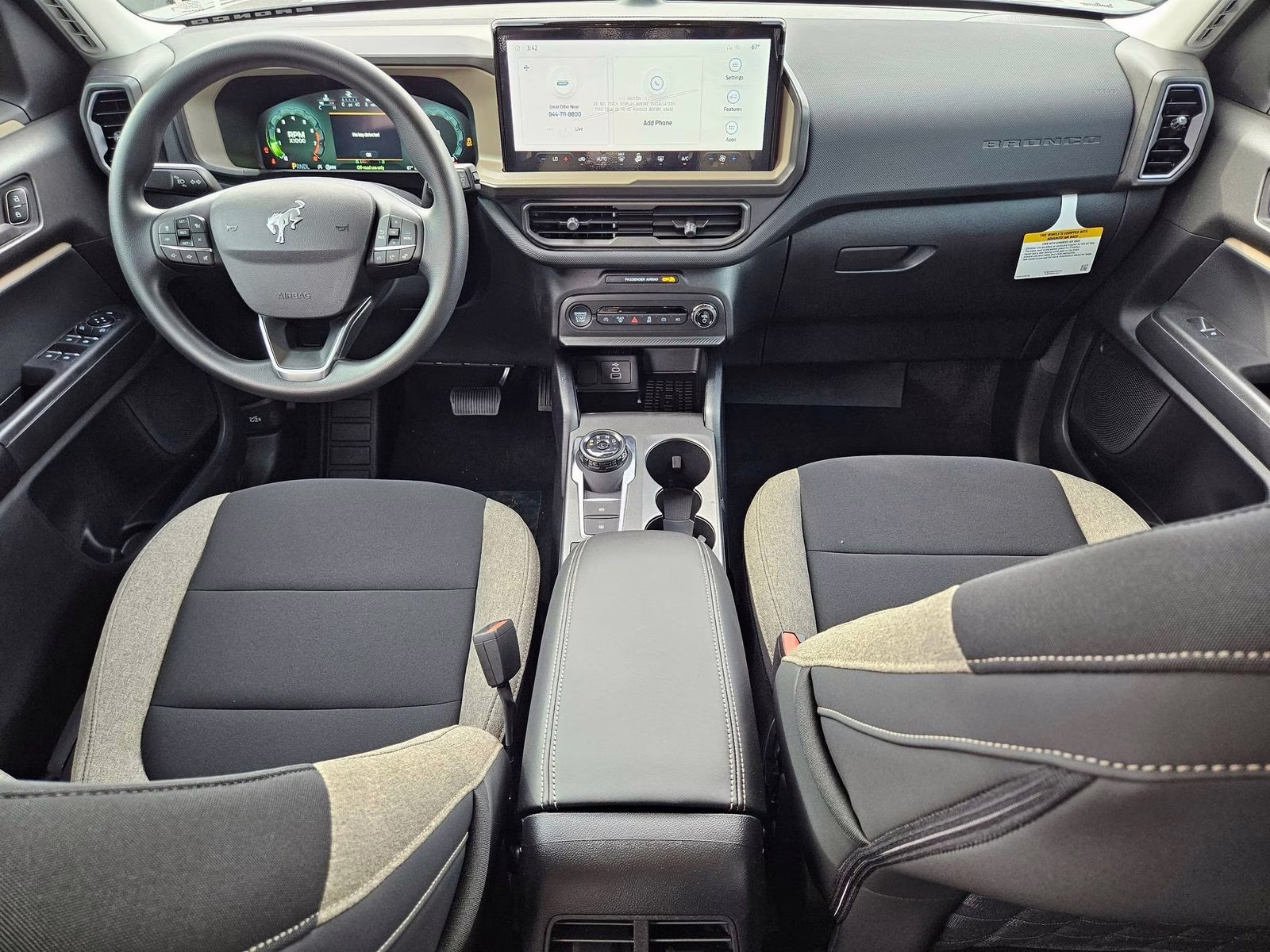 2025 Shadow Black Ford Bronco Sport Big Bend 4X4 SUV