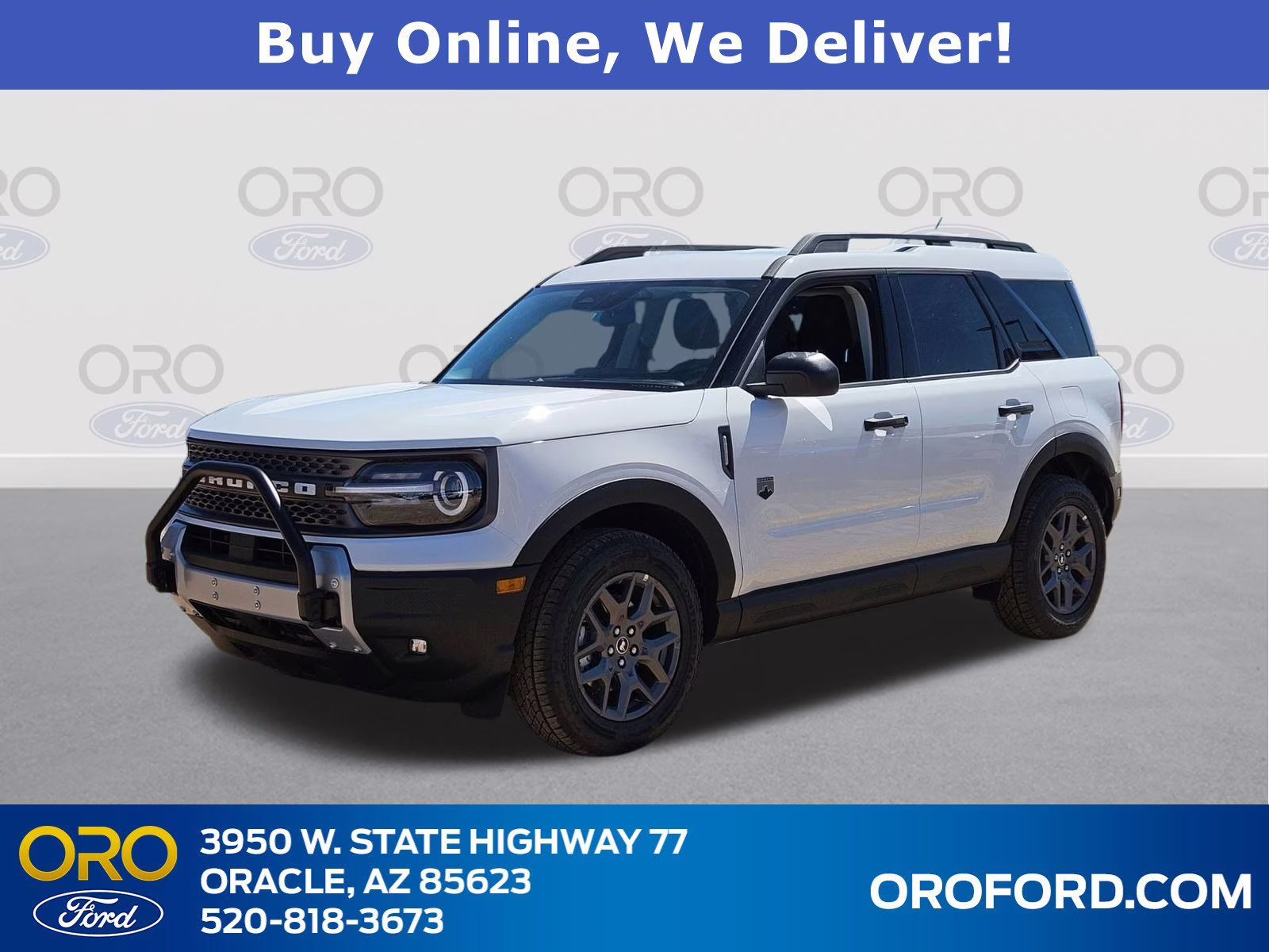 2025 Oxford White Ford Bronco Sport Big Bend 4X4 SUV