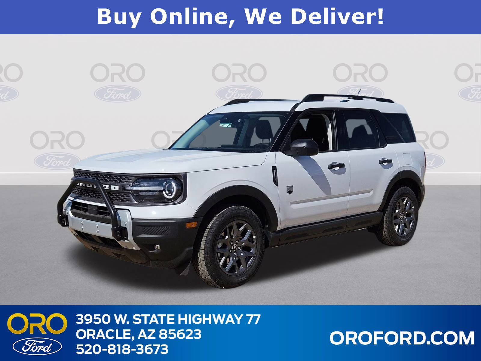 2025 Oxford White Ford Bronco Sport Big Bend 4X4 SUV