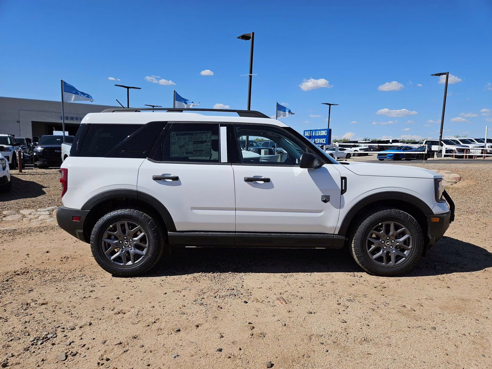 2025 Oxford White Ford Bronco Sport Big Bend 4X4 SUV