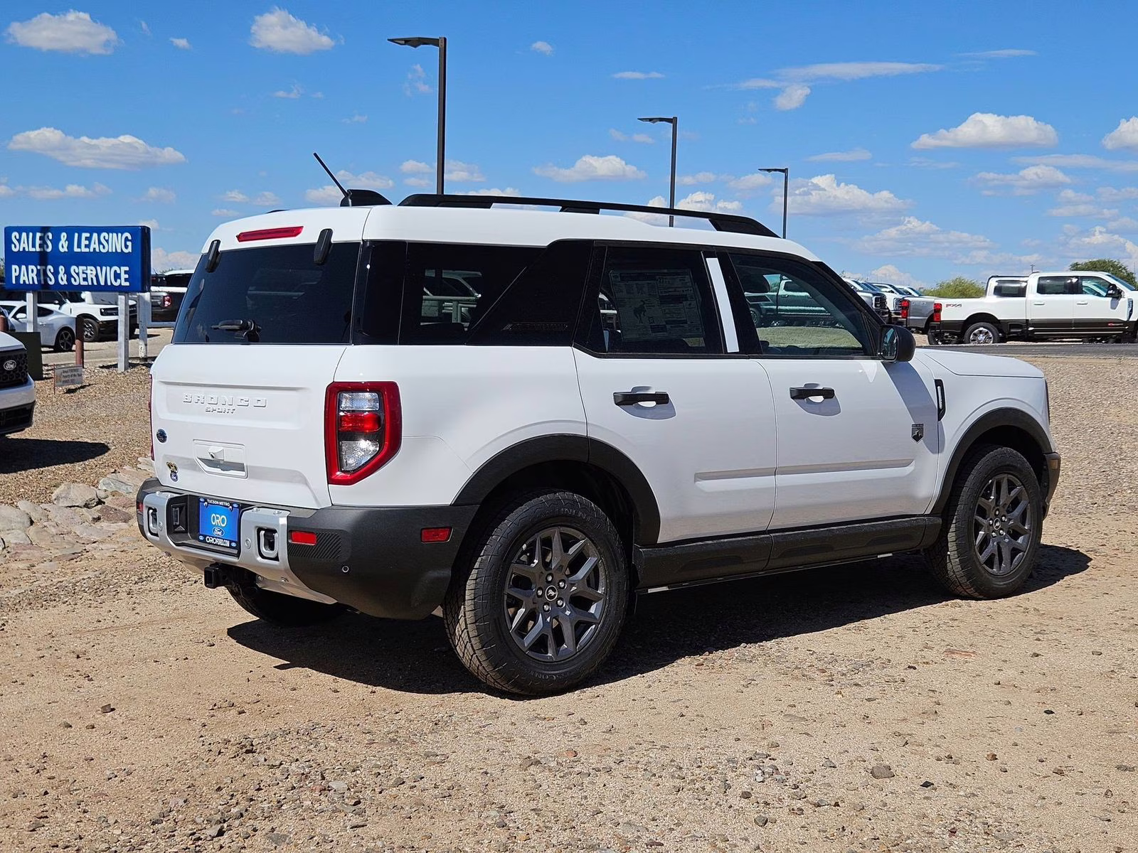 2025 Oxford White Ford Bronco Sport Big Bend 4X4 SUV