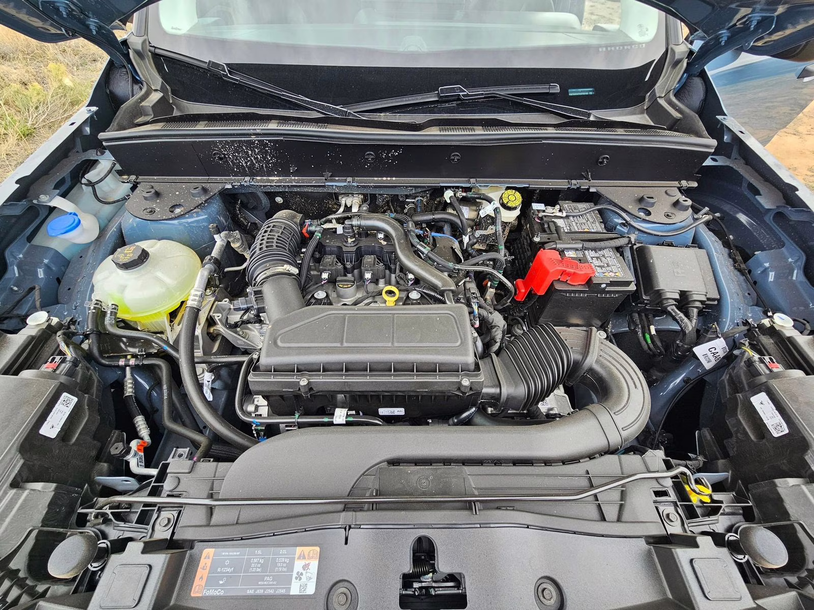 2025 Azure Gray Metallic Ford Bronco Sport Big Bend 4X4 SUV