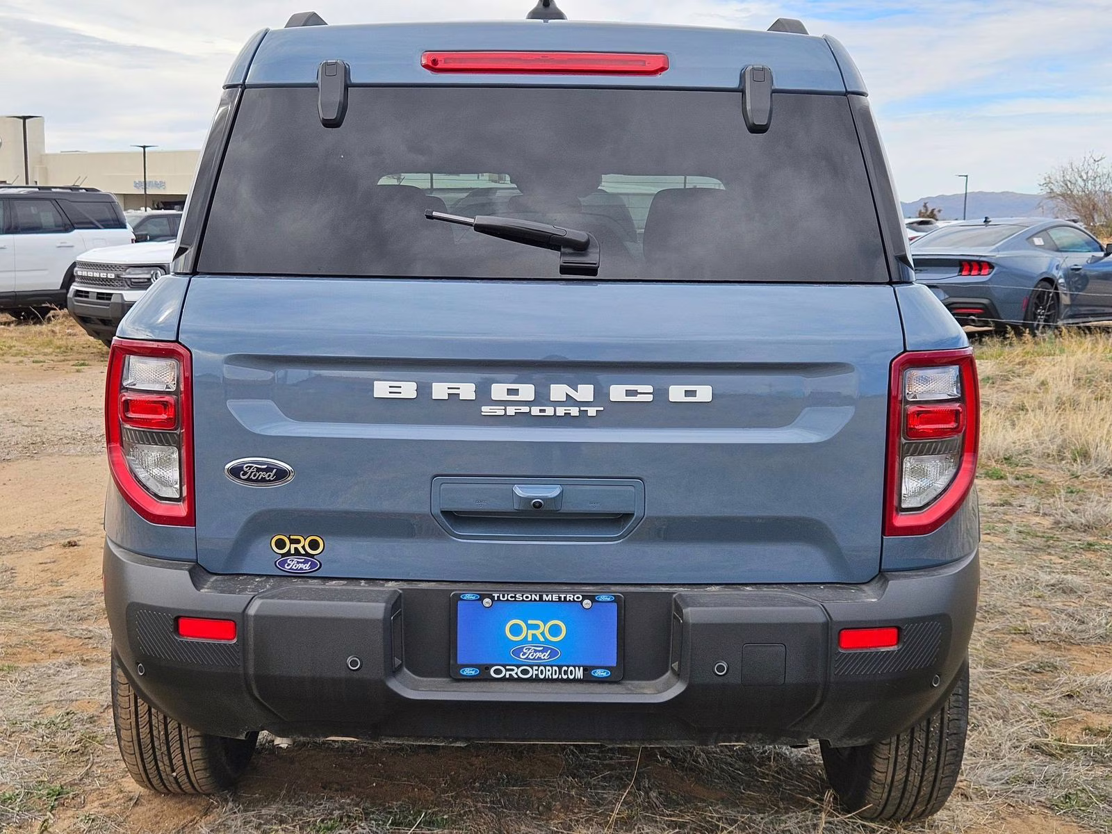 2025 Azure Gray Metallic Ford Bronco Sport Big Bend 4X4 SUV