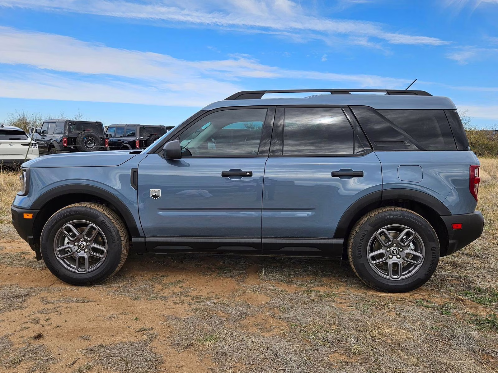 2025 Azure Gray Metallic Ford Bronco Sport Big Bend 4X4 SUV
