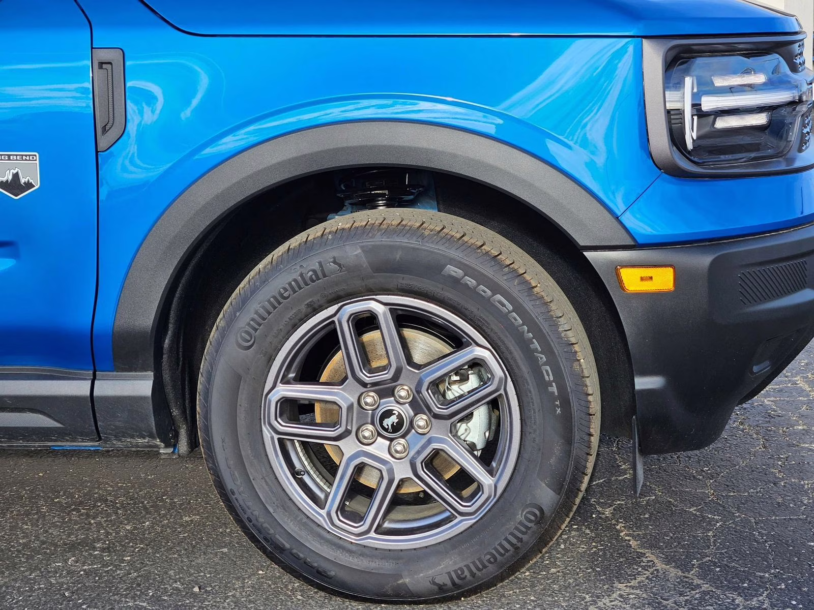 2025 Blue Metallic Ford Bronco Sport Big Bend 4X4 SUV