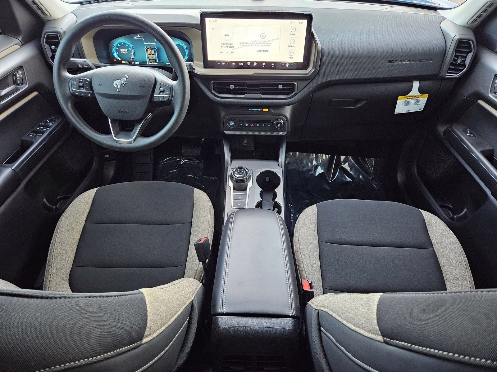 2025 Blue Metallic Ford Bronco Sport Big Bend 4X4 SUV