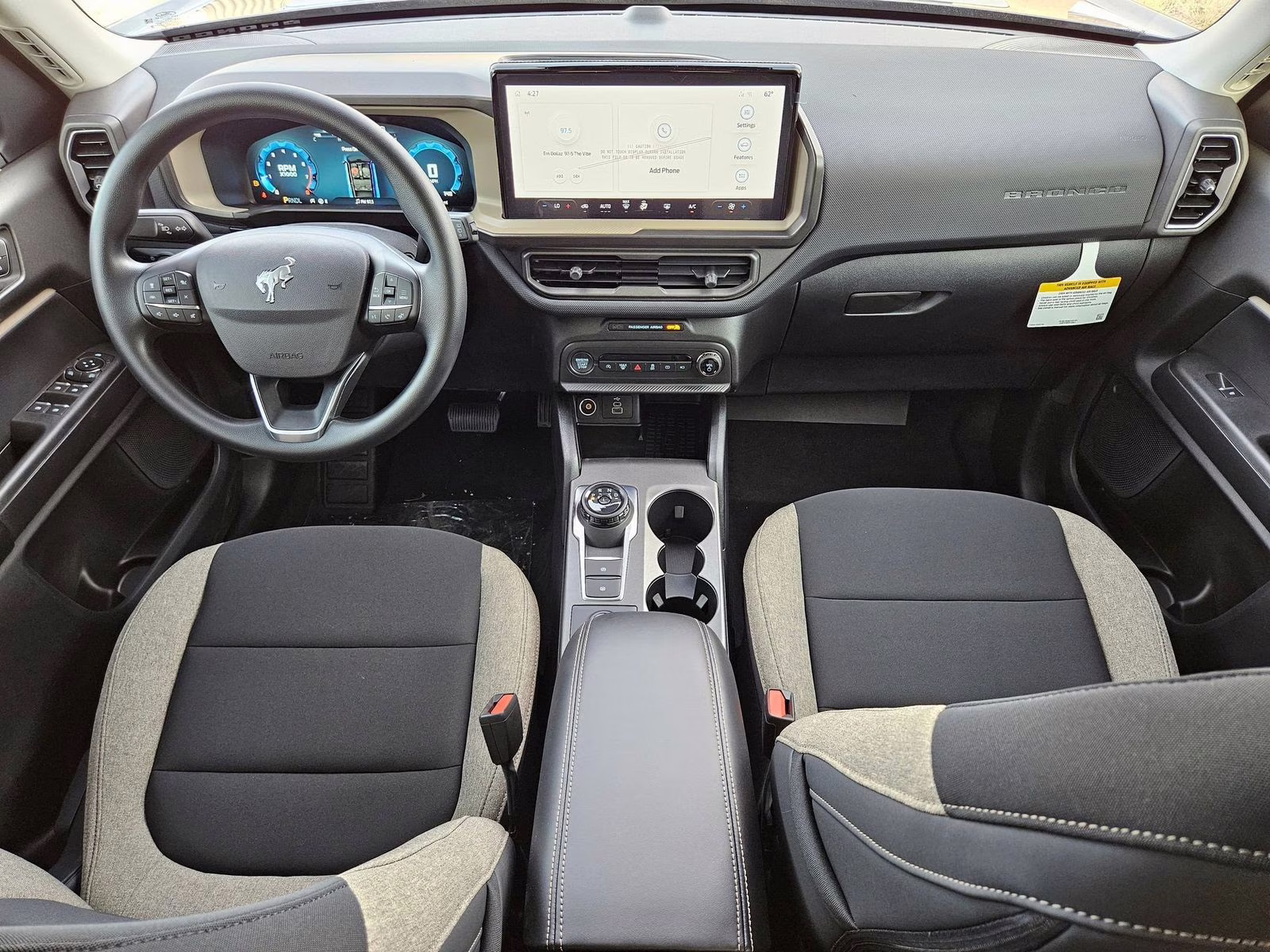 2025 Gray Metallic Ford Bronco Sport Big Bend 4X4 SUV