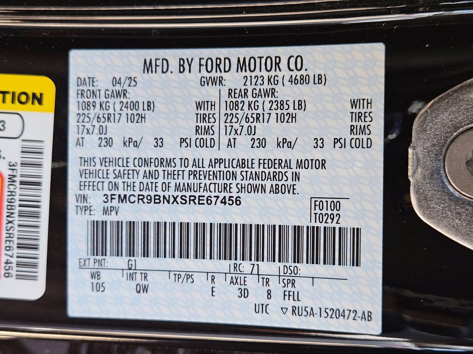 2025 Ford Bronco Sport Big Bend - Photo 22