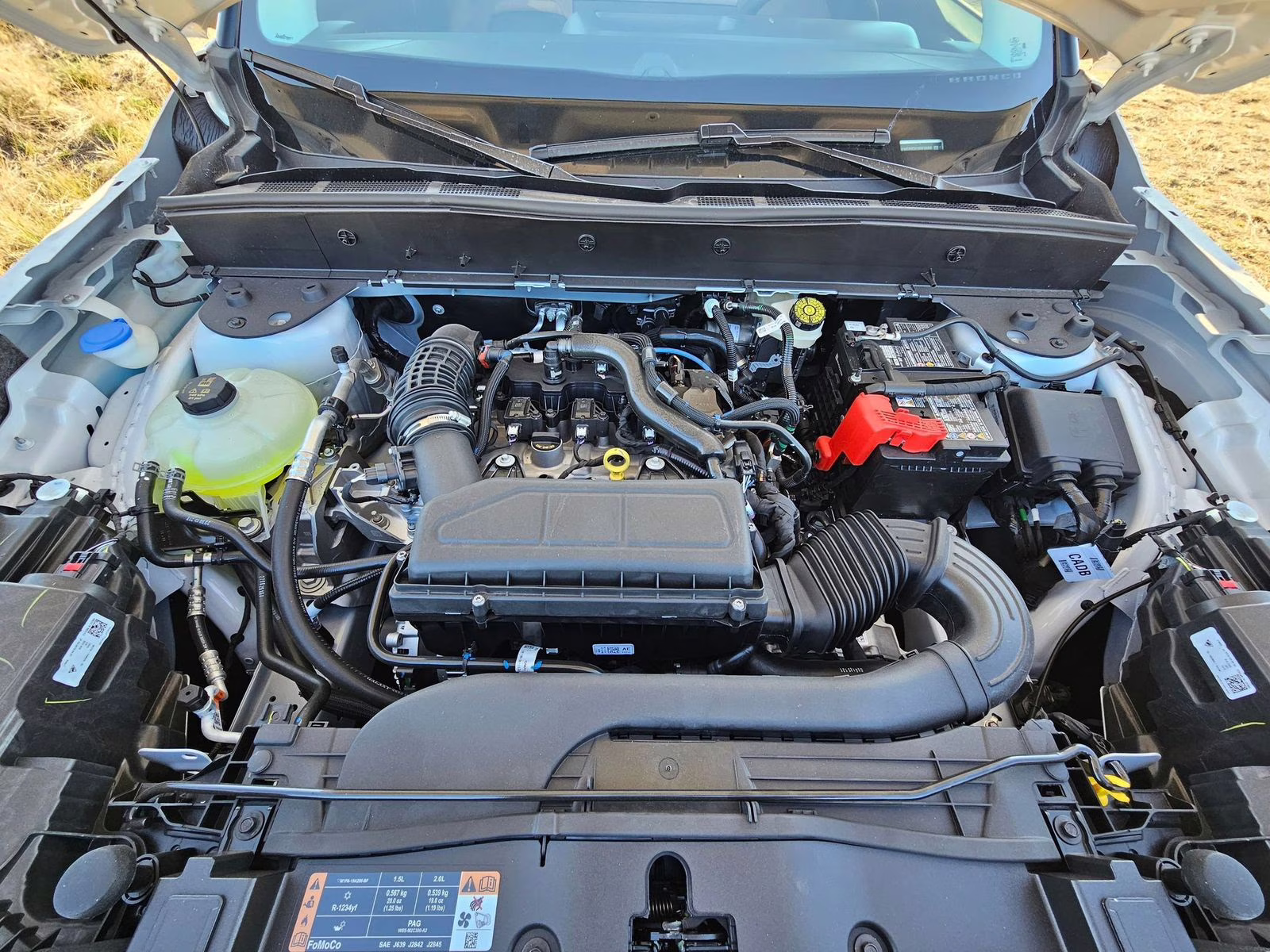 2025 Oxford White Ford Bronco Sport Outer Banks 4X4 SUV