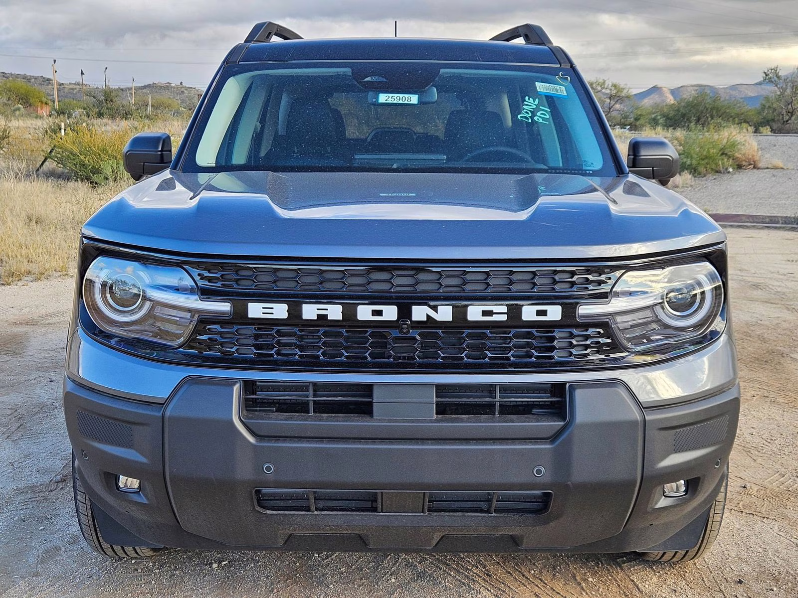 2025 Gray Metallic Ford Bronco Sport Outer Banks 4X4 SUV