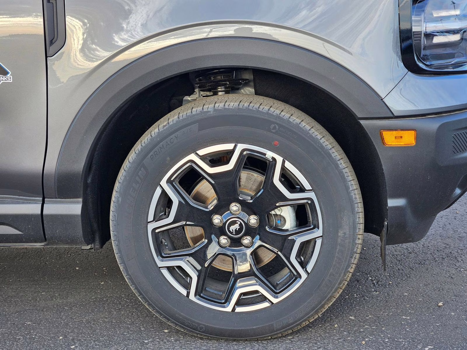 2025 Gray Metallic Ford Bronco Sport Outer Banks 4X4 SUV