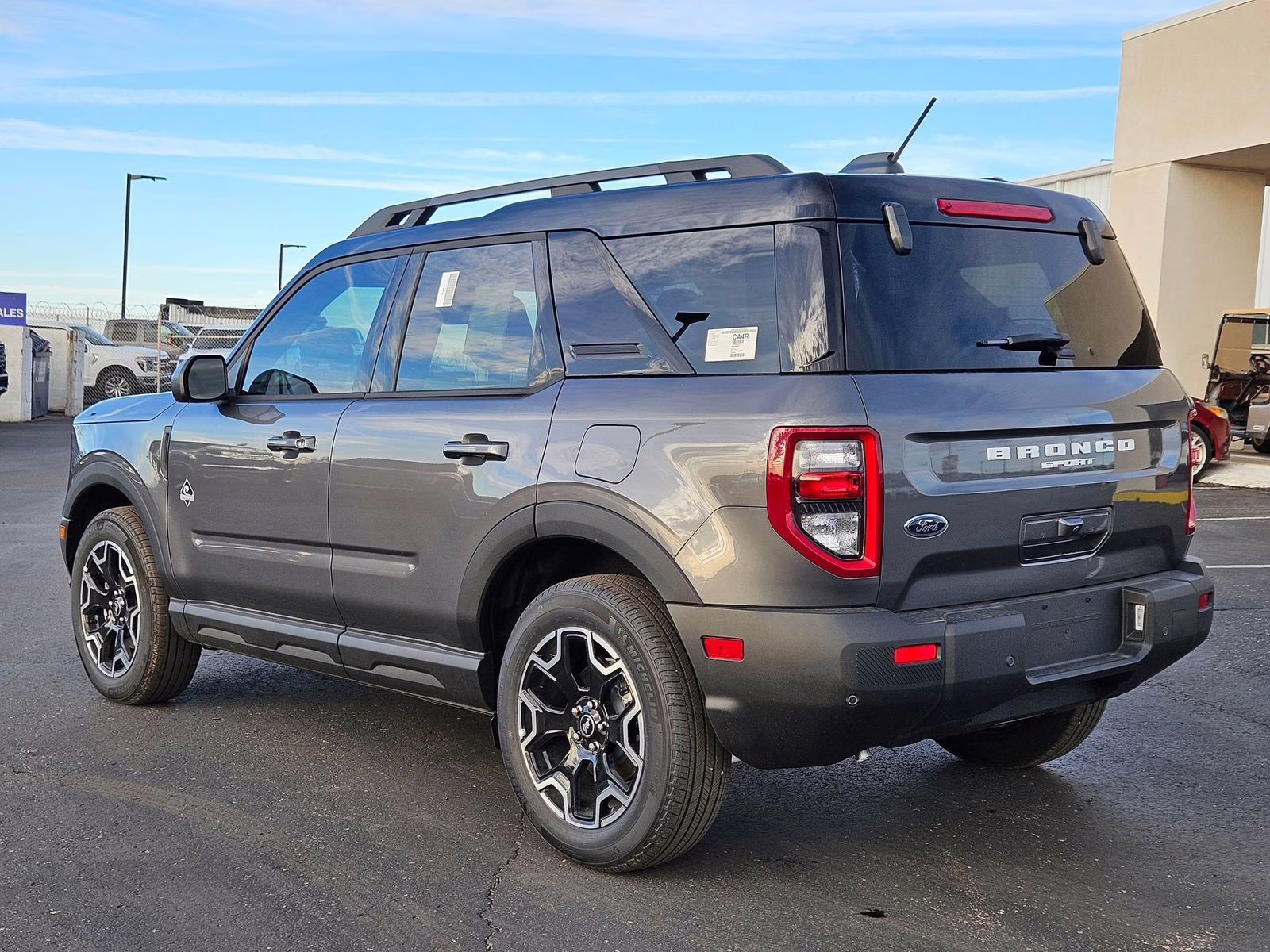 2025 Gray Metallic Ford Bronco Sport Outer Banks 4X4 SUV